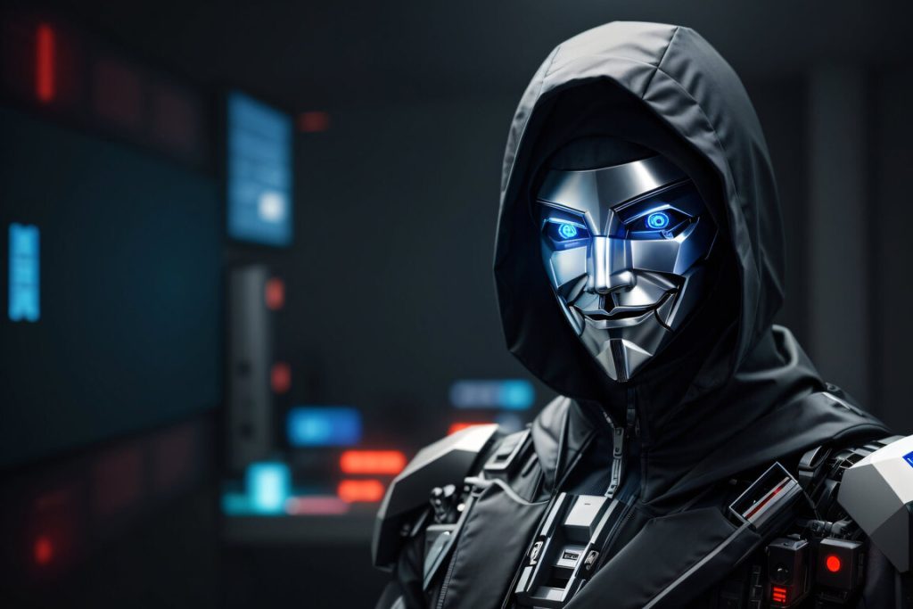 masque cyborg
