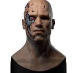 masque cyborg en silicone
